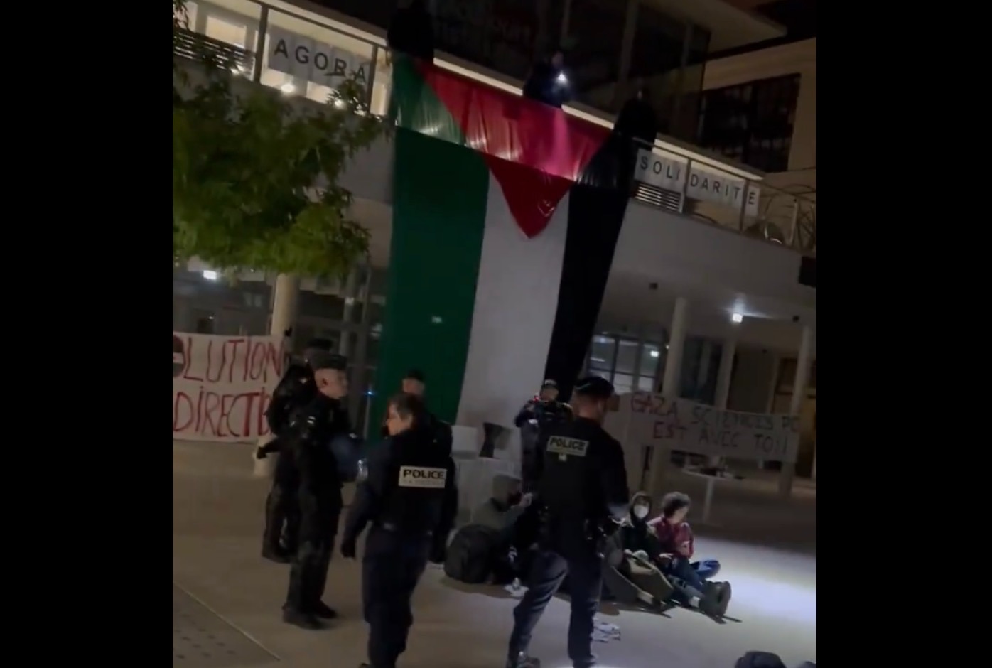 Sciences Po : les CRS expulsent le campement des étudiants pro-Palestine, solidarité !