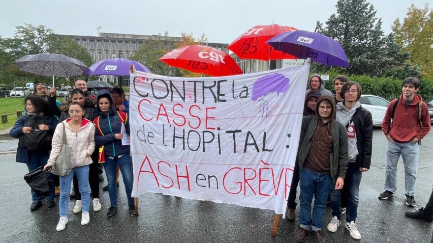 Bordeaux. La direction d'Elior renforce la répression, il faut soutenir les ASH grévistes !