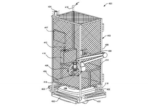 Un brevet d'Amazon propose de placer des employés en cage