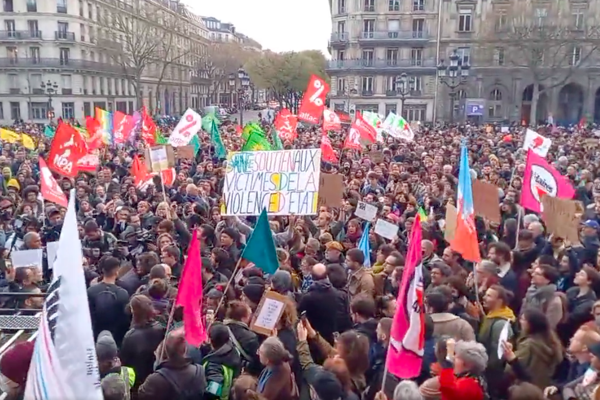 Malgré les interdictions, rassemblements et manifs spontanées contre la répression partout en France