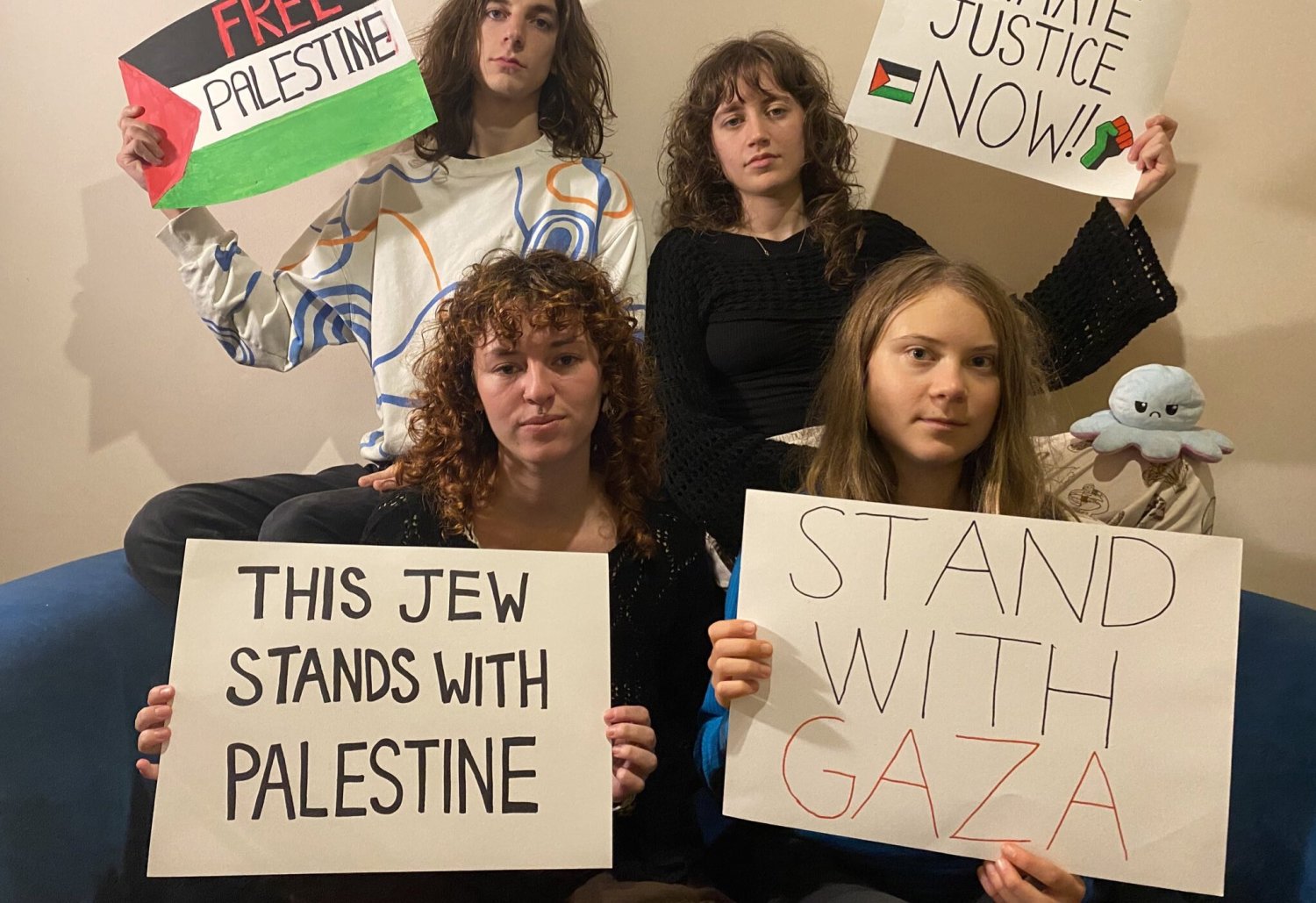 « Freedom for Palestinians ». Greta Thunberg exprime sa solidarité avec la Palestine