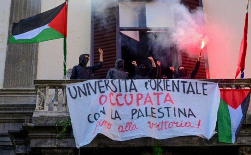 Naples. Des étudiants occupent l'université pour dire stop au génocide à Gaza !