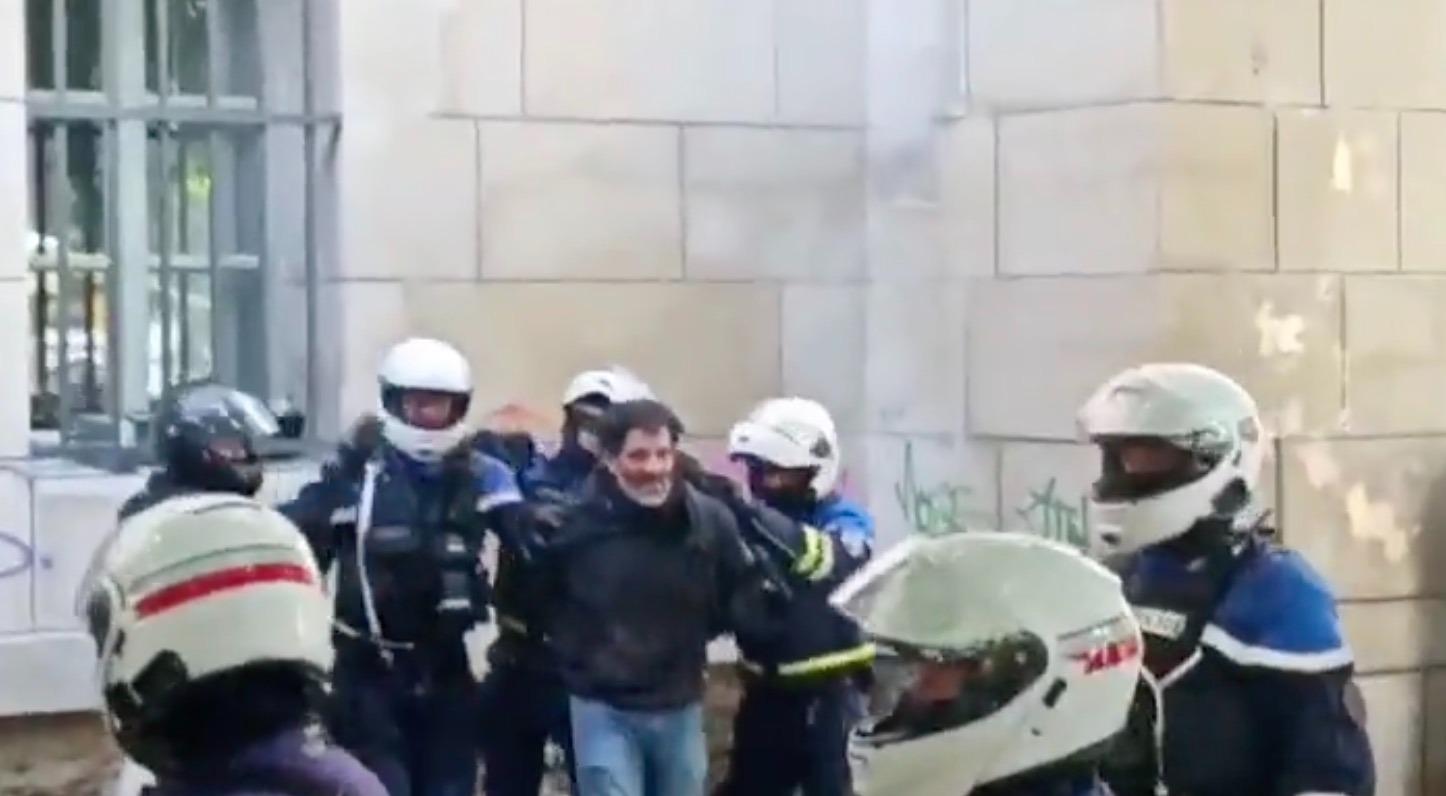 1er Mai : Xavier Mathieu violemment interpellé aux côtés de nombreux manifestants, libérez nos camarades !