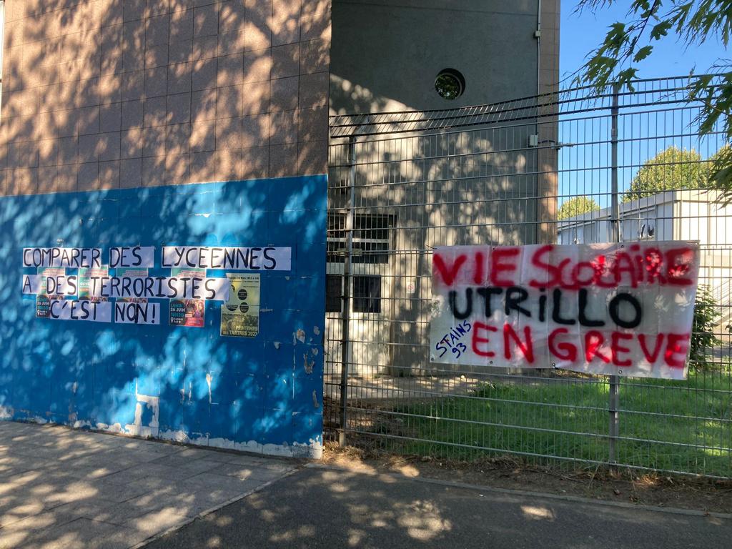 Courrier aux syndicats de l'éducation : les personnels du lycée Utrillo appellent à construire la riposte !