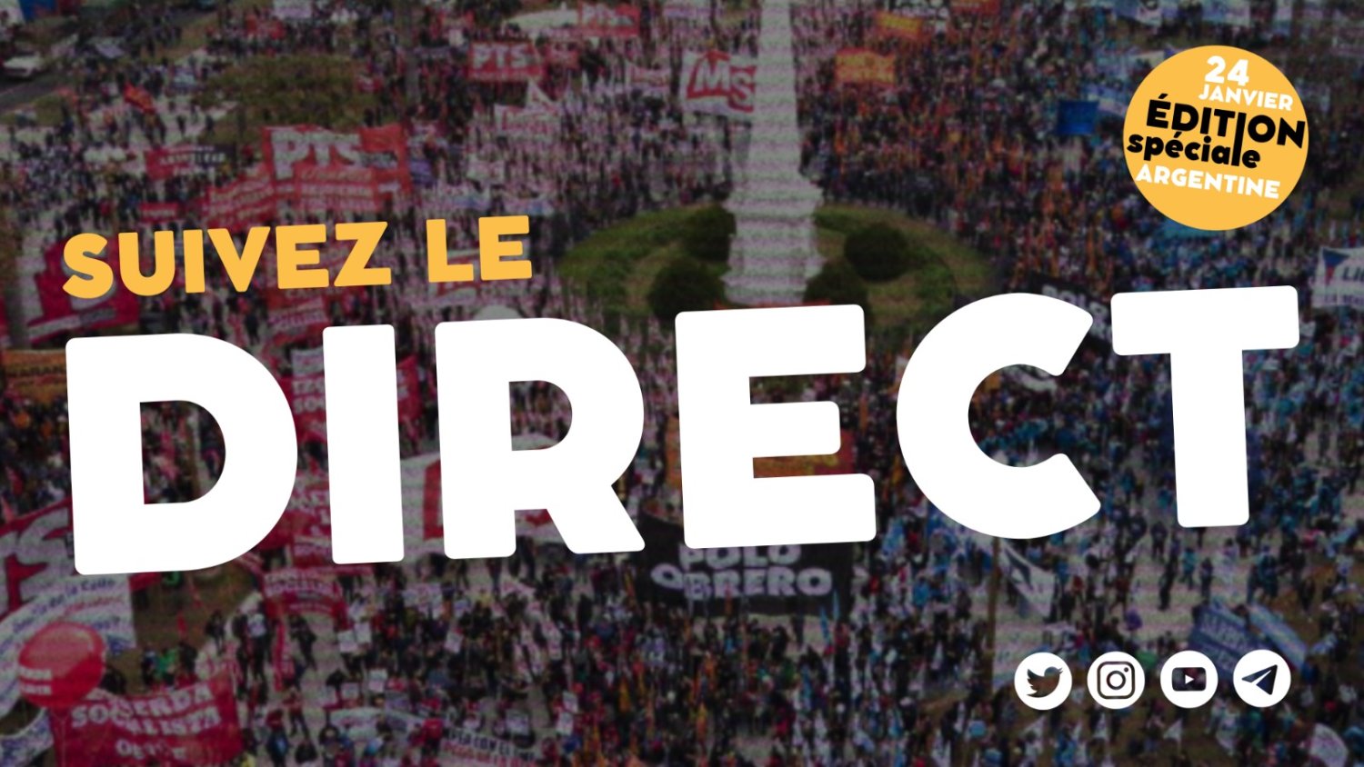 DIRECT. Suivez la journée de grève nationale en Argentine contre Milei et ses offensives !