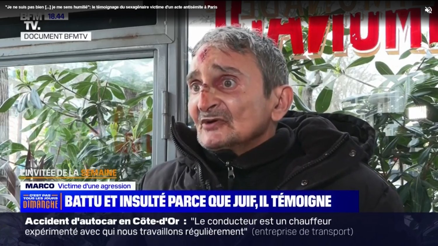Antisémitisme : un homme juif de 62 ans agressé à Paris, solidarité !