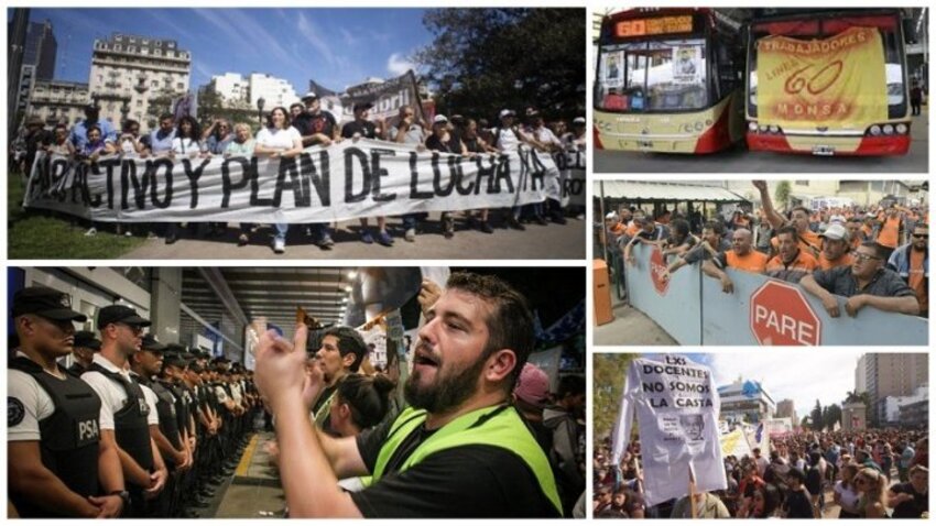 Argentine. Sous pression de la rue, la CGT appelle à une journée de grève générale le 9 mai