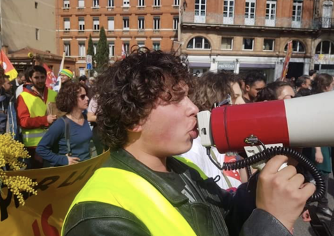 Soutien à Rami, lycéen interpellé lors de la manifestation à Toulouse