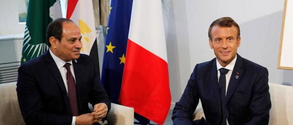 Rencontre Macron-Al-Sissi : les contrats d'armement avant tout