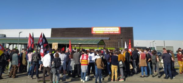 Les grévistes de Chronodrive appellent à continuer la mobilisation contre le licenciement de Rozenn