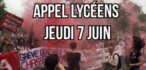 Parcoursup : 53 lycées appellent à manifester ce jeudi à Paris