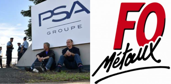Blocage du site PSA : les élus FO revendiquent leur « fidélité » à la direction et dégradent le camion des salariés de GM&S !