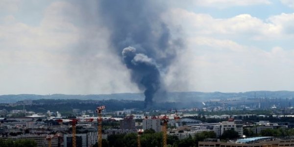 Catastrophe de Lubrizol : près de 9500 tonnes de produits ont brûlé