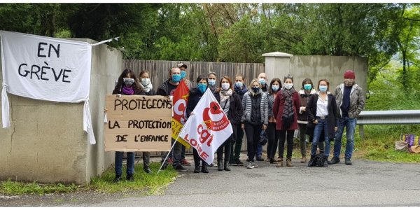 Un mois et demi de grève au Foyer de l'Enfance de la Loire