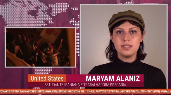 Maryam Alaniz : « Au début de la pandémie, j'ai été licenciée comme des millions de jeunes travailleurs à travers le pays »