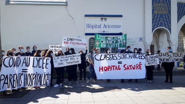 20 décès de parents du Covid au lycée Delacroix (93). Profs et hospitaliers demandent des moyens