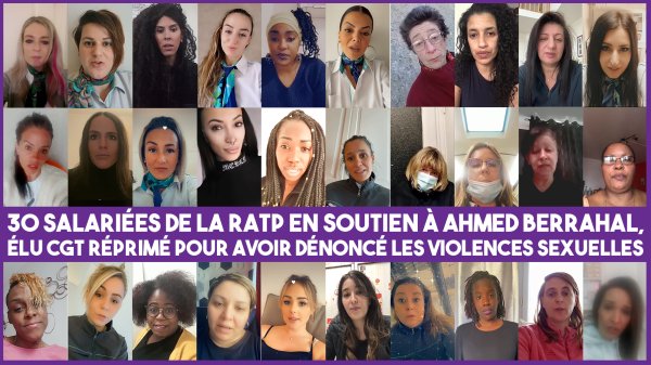 Harcèlement, violences sexuelles : 30 salariées de la RATP sortent du silence en soutien à Ahmed Berrahal