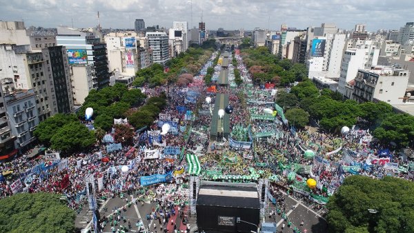 Argentine. Très grosse mobilisation contre la droite au pouvoir 