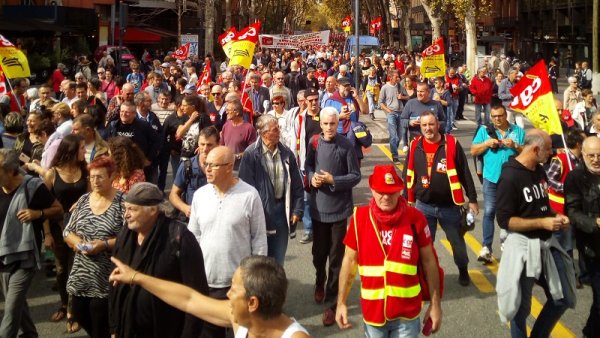 Toulouse : Plus de 5000 manifestants dans la rue ce 9 octobre