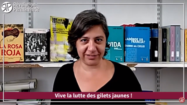 Vidéo. La féministe Argentine Andrea d'Atri envoie son soutien aux Gilets Jaunes
