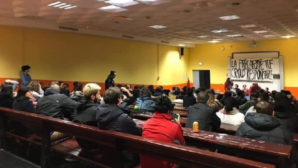 Assemblée Générale de Nanterre : Les étudiants appellent à rejoindre la grève du 5 décembre