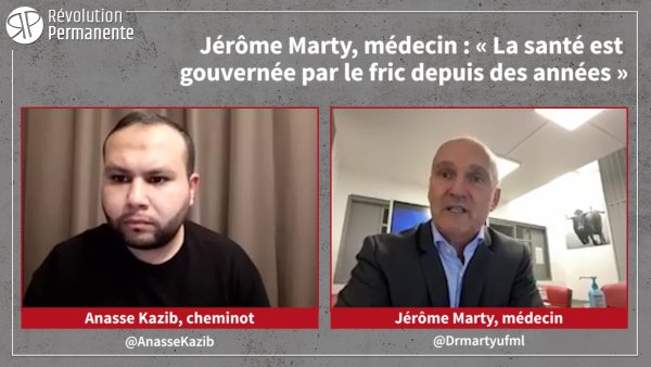 Jérôme Marty, médecin : « la santé est gouvernée par le fric depuis des années »