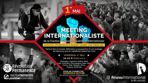 Meeting internationaliste du 1er mai : découvrez les intervenants, travailleurs en première ligne
