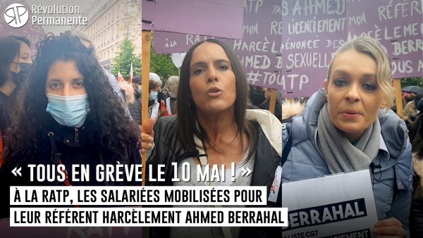 « Tous en grève le 10 mai ! » A la RATP, les salariées mobilisées pour leur référent harcèlement Ahmed Berrahal