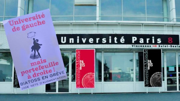Grève des personnels de Paris 8 : « l'inflation est de 5,8% et on a pas été augmentés depuis 2017 »