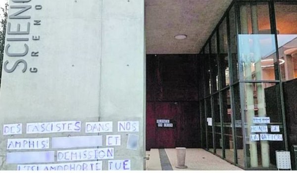 Sciences Po Grenoble. Campagne réactionnaire contre l'UNEF : Vidal pave la voie à l'extrême-droite