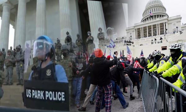 La police qui a laissé faire l'intrusion au Capitole est la même qui a réprimé Black Lives Matter
