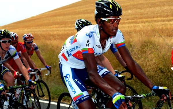 Daniel Teklehaimanot. Premier Noir sur le Tour de France