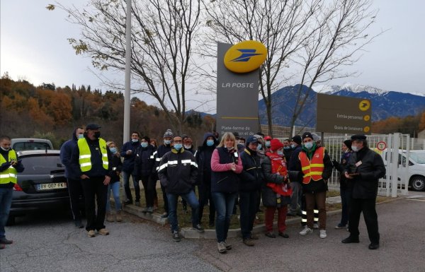 Contre les plans de restructuration, les postiers de Prades et Port-Vendres reconduisent la grève