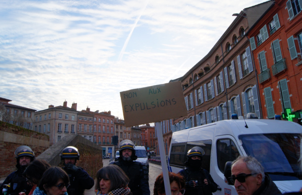 Toulouse. Opération d'expulsion de huit familles albanaises 