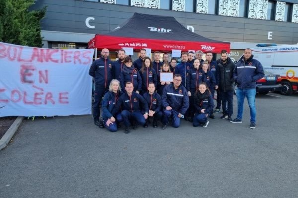 Angers. Une grève illimitée des ambulanciers d'Harmonie Ambulance partie de la base