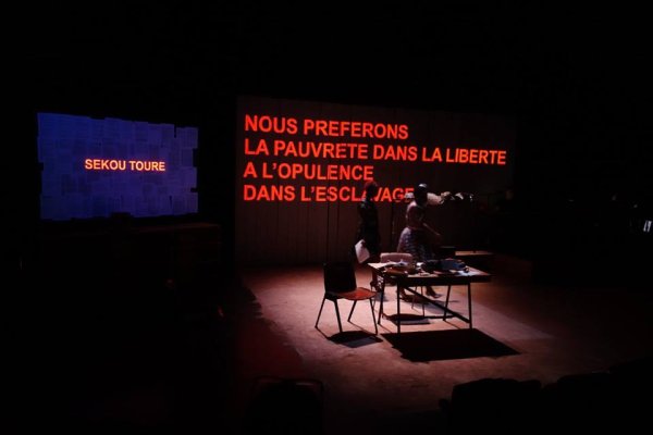 Au centre dramatique national de Normandie, voyage littéraire et musical au coeur de l'histoire des peuples noirs