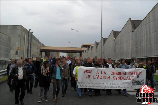 Le 31 mars à PSA Poissy : La direction ferme l'usine pour éviter une grève dans les ateliers