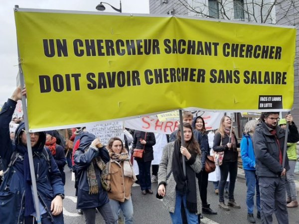 LPPR : la coordination Facs et Labos en Lutte appelle à un rassemblement à Paris vendredi
