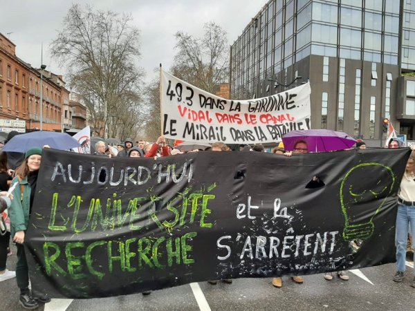 Toulouse. Les syndicats de l'ESR appellent à manifester aux cotés des soignants ce mardi