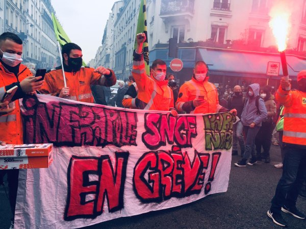 Interdiction du rassemblement des grévistes Infrapole : les cheminots se joindront aux éboueurs et égoutiers !