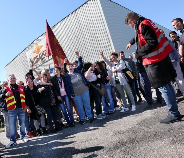 Neuhauser : après une grève massive, les ouvriers obtiennent la réintégration d'un collègue licencié 