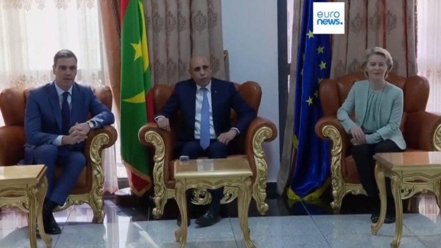 Accord avec la Mauritanie : l'UE offre 210 millions d'euros pour traquer les migrants