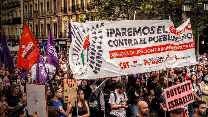 Manifestation, comités de soutien à la Palestine : dans l'État Espagnol, la jeunesse se mobilise