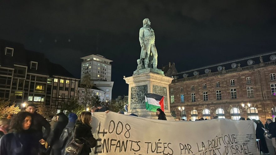 Atelier de création en soutien à la Palestine : la solidarité prend forme aux Beaux-Arts de Strasbourg