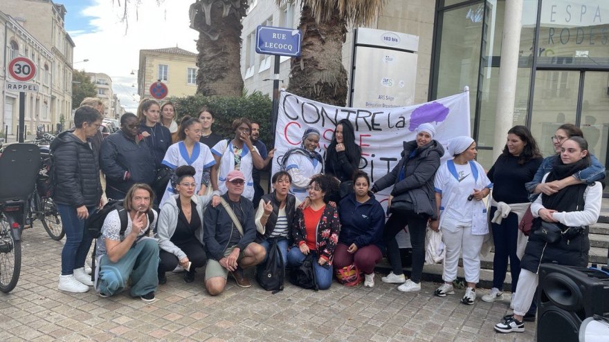 « Elior, tu vas payer ! » : Les agents de services hospitaliers convergent pour afficher leur colère