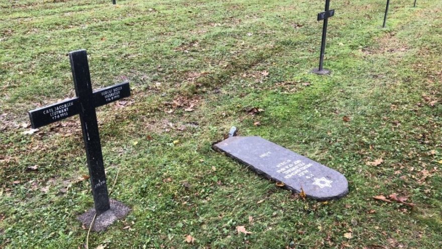 Antisémitisme : dix stèles de sépultures juives dégradées dans un cimetière de l'Oise