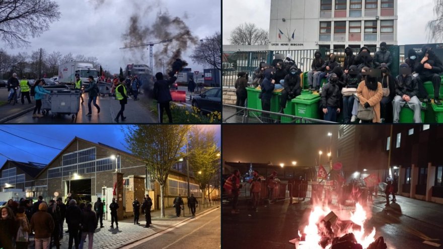 DIRECT. Grèves, blocages et manifestations massives : suivez la journée décisive du 23 mars !