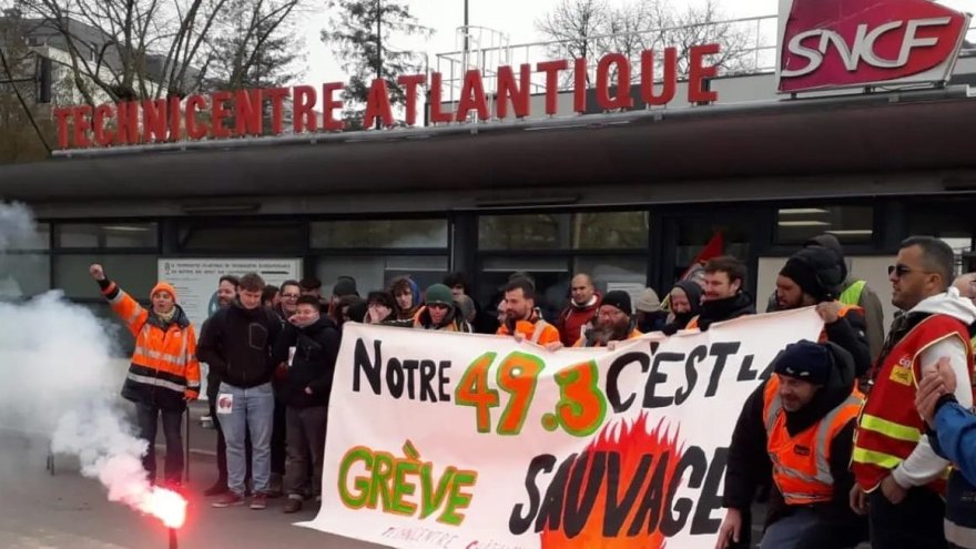 Grève sauvage victorieuse au technicentre SNCF de Châtillon : « une expérience pour les luttes à venir »